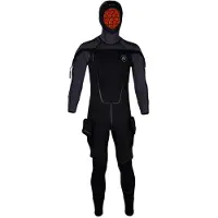 Apeks Thermiq Adv 8/7 Mm Diving Wetsuit Noir LT Homme