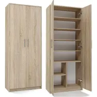 Topeshop Oliv 2d Sonoma Kpl Bibliothèque De Bureau