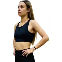 Umbro Pro Training Medium Support Sports Top Noir M Femme
