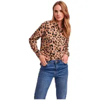 Vero Moda Isa Long Sleeve Shirt Marron XS Femme