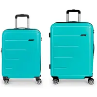 Gabol Future Plus Spinner Expandable 111l Trolley Bag 2 Units Vert