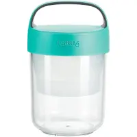 Lékué Jar To Go, Lunch box, Transparent, Bleu