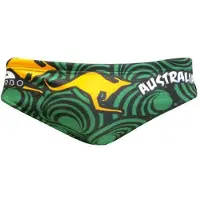 Turbo Australia Swimming Brief Multicolore 2XL Homme