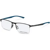Porsche Design P8752 Square Glasses Noir 140/55 mm Homme