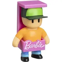 Stumble Guys Barbie Deluxe Pack Figure 6 Units Multicolore Enfants