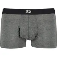 Saxx Vibe Xtra Trunk Fly Boxers Gris XL Homme