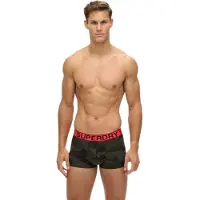 Superdry M3110461a Trunk Boxers 2 Units Noir XL Homme