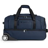 Gabol Canada 52.8l Wheeled Duffle Bag Bleu