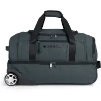 Gabol Canada 52.8l Wheeled Duffle Bag Gris