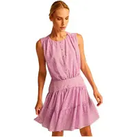 & Me Marilyn Sleeveless Short Dress Rose 42 Femme