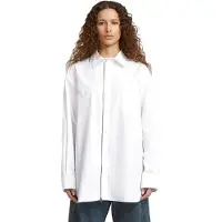 G-Star D27992-e079 Oversised Long Sleeve Shirt Blanc S Femme
