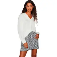 Vila Ellette Long Sleeve Shirt Blanc 34 Femme