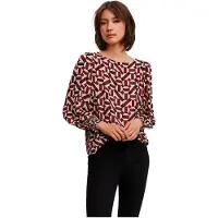 Vero Moda Ulja Long Sleeve Blouse Rouge XS Femme