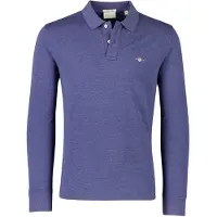 Gant T-Shirt bleu chiné
