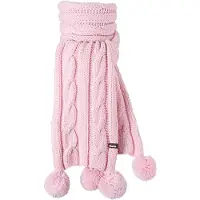 Barts Cable Scarf Rose Femme