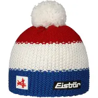 Eisbar Unisexe, Bonnet, Star Pompon Ski Austria, Multicolore, (Taille unique)