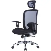 Office Products Krzesło biurowe Fotel biurowy Samos, czarny