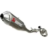 Akrapovic Evolution Line Kawasaki Kx/x 450 2024 S-k4met9-fdhlta Homologated Slip On Muffler Argenté Not Homologated