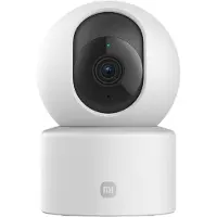 Xiaomi Caméra de surveillance Smart C301, 360 degrés, 2K, IA améliorée, vision nocturne, détection de mouvement, audio bidirectionnel, Wi-Fi IP, blanche