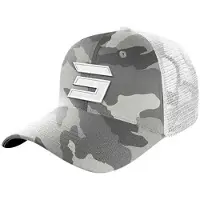 Shot Race Gear Symbol Cap Gris