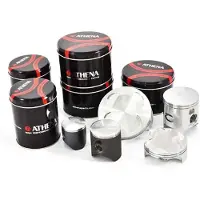 Athena Yamaha Xs 650 Type 447 U00d880.94 Mm Piston Kit Argenté