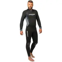 Cressi Fast 7 Mm Diving Wetsuit Noir S Homme