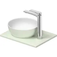 Duravit Set de lavabos Sivida rond avec console 410x330x123mm, 268022FH00