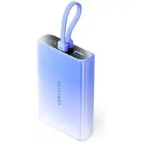 Vention Batterie externe 10 000 mAh USB-C + Lightning + USB-A 22,5 W avec affichage LED bleu