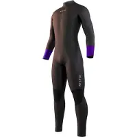 Mystic Rental Fullsuit 5/4 Mm Long Sleeve Back Zip Neoprene Suit Violet 2XL