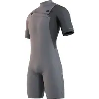 Mystic Marshall 3/2 Mm Short Sleeve Shorty Gris XS Homme