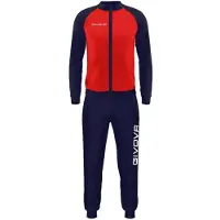 Givova Cuba Tracksuit Rouge,Bleu 3XL Homme