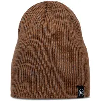 Buff Knitted & Full Fleece Beanie Marron