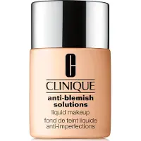 Clinique Solutions Fond de teint liquide couvrant les peaux grasses à tendance acnéique couleur Lin 30 ml