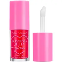 Too Faced Kissing Jelly Lip Oil Gloss brillant à lèvres à l'huile pour une hydratation intense teinte Cherry Pie 4.5 ml