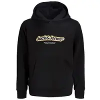 Jack & Jones Sweat-Shirt Garçon Vesterbro Newton Branding Noir