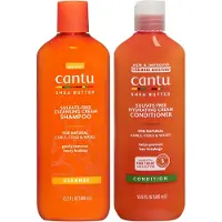 Cantu Shea Butter Shampoo shampoing hydratant pour cheveux bouclés et frisés 400 ml