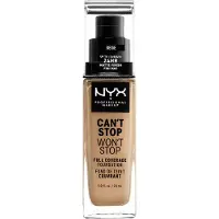 Nyx Can't Stop Won't Stop Full Coverage Foundation fond de teint haute couvrance teinte 11 Beige 30 ml