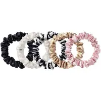 Slip Silk Midi Scrunchies - Multi (Pack of 5)