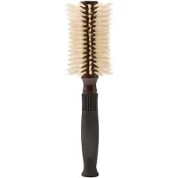 Christophe Robin Pre-Curved Blowdry Hairbrush with Natural Boar-Bristle and Wood - 12 Rows