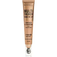 Rimmel Multi-Tasker Wake Me Up fond de teint et correcteur pour une peau lumineuse teinte 50 Sand 20 ml