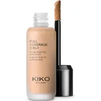 KIKO Milano Full Coverage 2-en-1 Fond de Teint et Correcteur 25 ml (nuances variées) - 65 Neutral