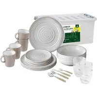 OEM Brunner All inclusive Savanna, blanc, 4 personne(s), 8 pièce(s)