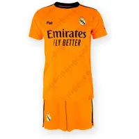 Real Madrid Tenue extérieur du pour enfants - taille 152 / 12 ans - Saison 2024/2025 - Tenue de football du pour enfants - Kit de fan officiel du