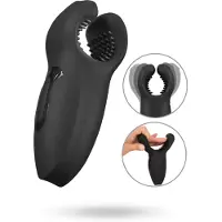 Rebel - vibromasseur pour gland à bras mobile et vibrations (noir)
