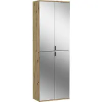Xonox ProjektX armoire de rangement 4 portes miroir.
