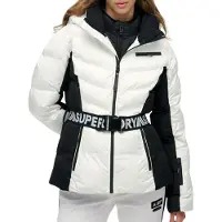Superdry Luxe Belted Jacket Blanc 2XS Femme