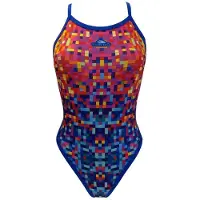 Turbo Pixels Revolution Swimsuit Multicolore 4XL Femme