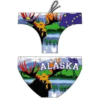Turbo Alaska Swimming Brief Multicolore 4XL Homme
