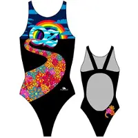 Turbo Oz World Pro Resist Swimsuit Noir M Femme