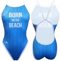 Turbo Revolution Born On The Beach Swimsuit Bleu 2XL Femme